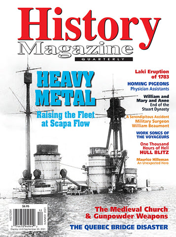 Back Issues - History Magazine - $4 for PDF & $5 for Print Edition