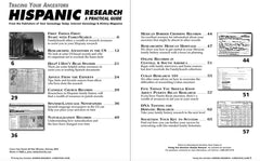 Hispanic Research - $8.50 for PDF & $9.95 for Print Edition
