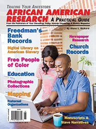 African American Research - $8.50 for PDF & $9.95 for Print Edition