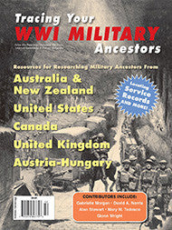 Tracing Your WW1 Military Ancestors - $8.50 for PDF & $9.95 for Print Edition